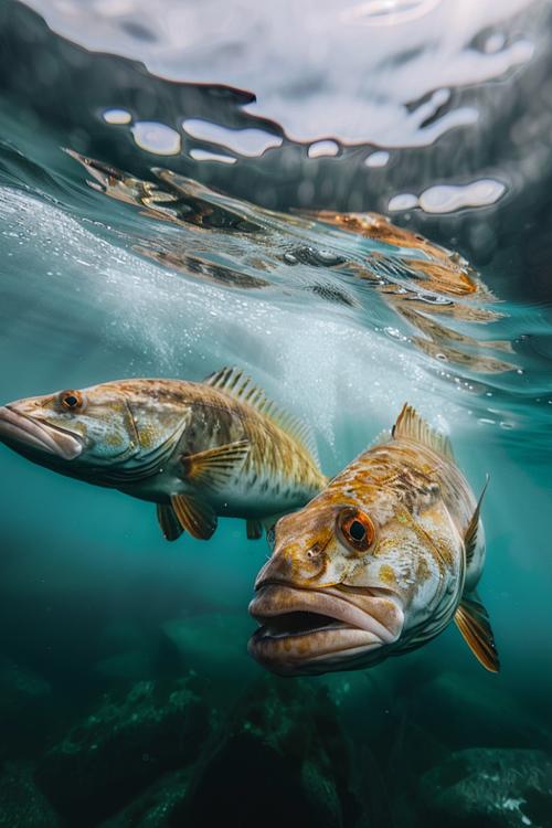 鮮活海產品海鮮銀鱈魚