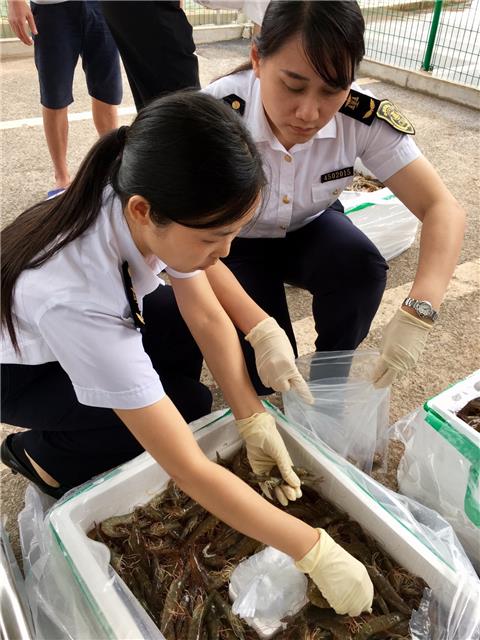 廣西首個進境食用水生動物指定口岸正式啟用
